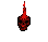 Hungry Ghost Skull Candle