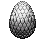 Mature Umbrascale Egg - White (#2500)