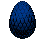 Mature Umbrascale Egg - Umbrascale Blue (#2784)