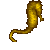 Seahorse Statuette -  Gold