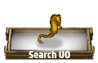 ultima online Seahorse Statuette -  Gold